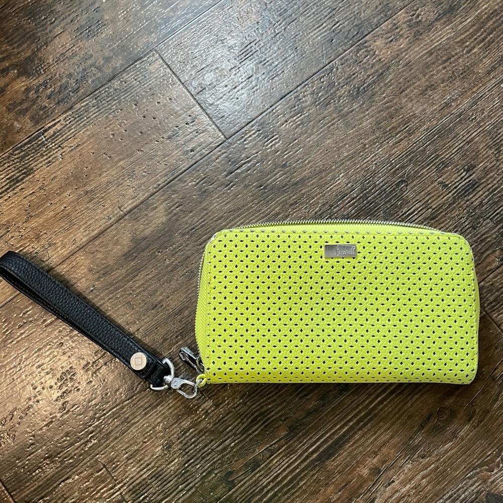 All about the Benjamin’s wallet w/ wrist strap.